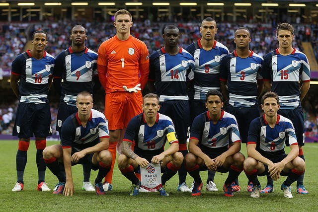 <p>Team GB competed at London 2012 in the men’s football competition </p>