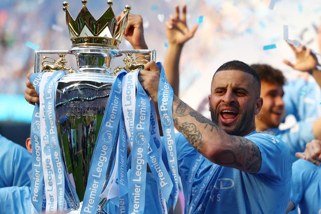 <p>Kyle Walker believes the 2024/25 Premier League title is Man City’s “to lose” </p>